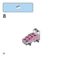 LEGO 11029 instructions page 12 – build guide