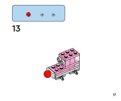 LEGO 11029 instructions page 17 – build guide