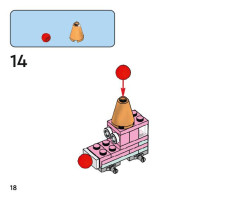 LEGO 11029 instructions page 18 – build guide