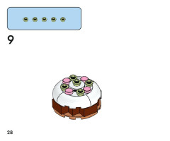 LEGO 11029 instructions page 28 – build guide