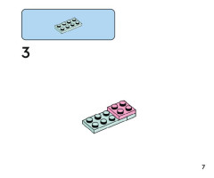 LEGO 11029 instructions page 7 – build guide