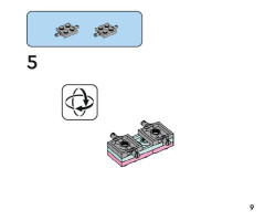 LEGO 11029 instructions page 9 – build guide