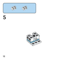 LEGO 11029 instructions page 12 – build guide