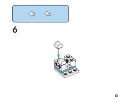 LEGO 11029 instructions page 13 – build guide
