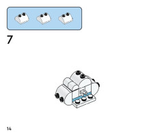 LEGO 11029 instructions page 14 – build guide