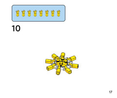 LEGO 11029 instructions page 17 – build guide