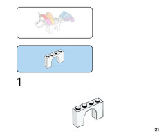 LEGO 11029 instructions page 21 – build guide
