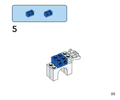 LEGO 11029 instructions page 25 – build guide