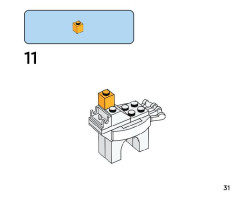 LEGO 11029 instructions page 31 – build guide