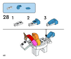 LEGO 11029 instructions page 48 – build guide
