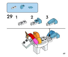 LEGO 11029 instructions page 49 – build guide