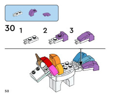LEGO 11029 instructions page 50 – build guide