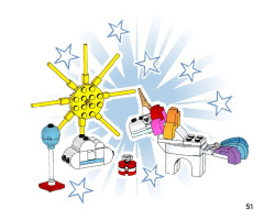 LEGO 11029 instructions page 51 – build guide