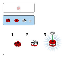 LEGO 11029 instructions page 6 – build guide