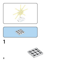 LEGO 11029 instructions page 8 – build guide
