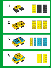 LEGO 11030 instructions page 9 – build guide