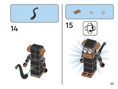 LEGO 11031 instructions page 23 – build guide