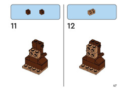 LEGO 11031 instructions page 47 – build guide