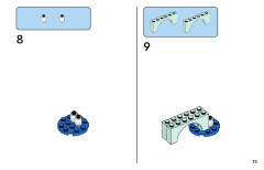 LEGO 11033 instructions page 15 – build guide