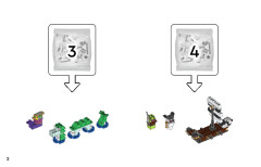 LEGO 11033 instructions page 2 – build guide