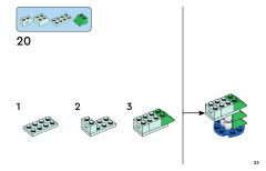 LEGO 11033 instructions page 23 – build guide
