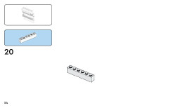 LEGO 11033 instructions page 54 – build guide
