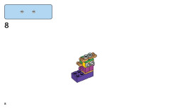 LEGO 11033 instructions page 8 – build guide