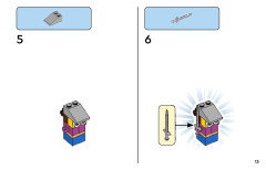 LEGO 11033 instructions page 13 – build guide