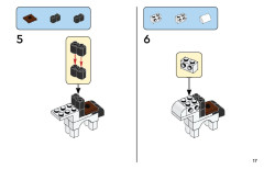 LEGO 11033 instructions page 17 – build guide