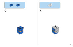 LEGO 11033 instructions page 43 – build guide