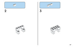 LEGO 11033 instructions page 47 – build guide