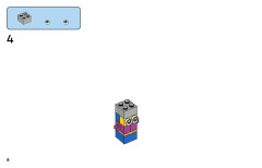 LEGO 11033 instructions page 8 – build guide
