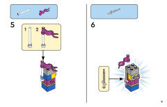 LEGO 11033 instructions page 9 – build guide