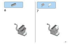 LEGO 11034 instructions page 21 – build guide