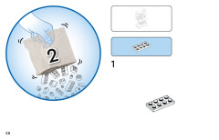 LEGO 11034 instructions page 28 – build guide