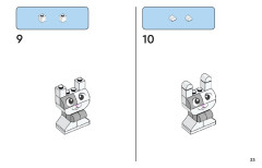 LEGO 11034 instructions page 33 – build guide