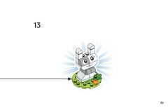 LEGO 11034 instructions page 35 – build guide