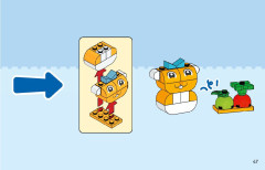 LEGO 11034 instructions page 47 – build guide