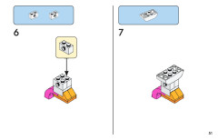 LEGO 11034 instructions page 51 – build guide