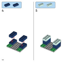 LEGO 11035 instructions page 102 – build guide