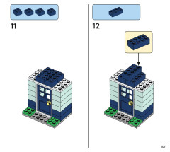 LEGO 11035 instructions page 107 – build guide