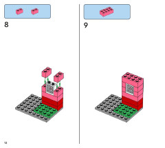 LEGO 11035 instructions page 12 – build guide