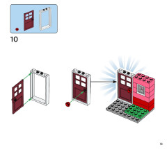 LEGO 11035 instructions page 13 – build guide