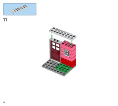 LEGO 11035 instructions page 14 – build guide