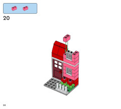 LEGO 11035 instructions page 20 – build guide