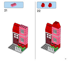 LEGO 11035 instructions page 21 – build guide