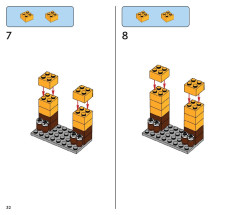 LEGO 11035 instructions page 32 – build guide