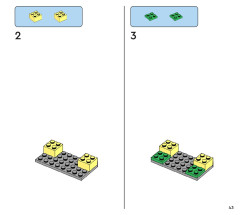 LEGO 11035 instructions page 43 – build guide