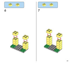 LEGO 11035 instructions page 45 – build guide
