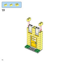 LEGO 11035 instructions page 54 – build guide
